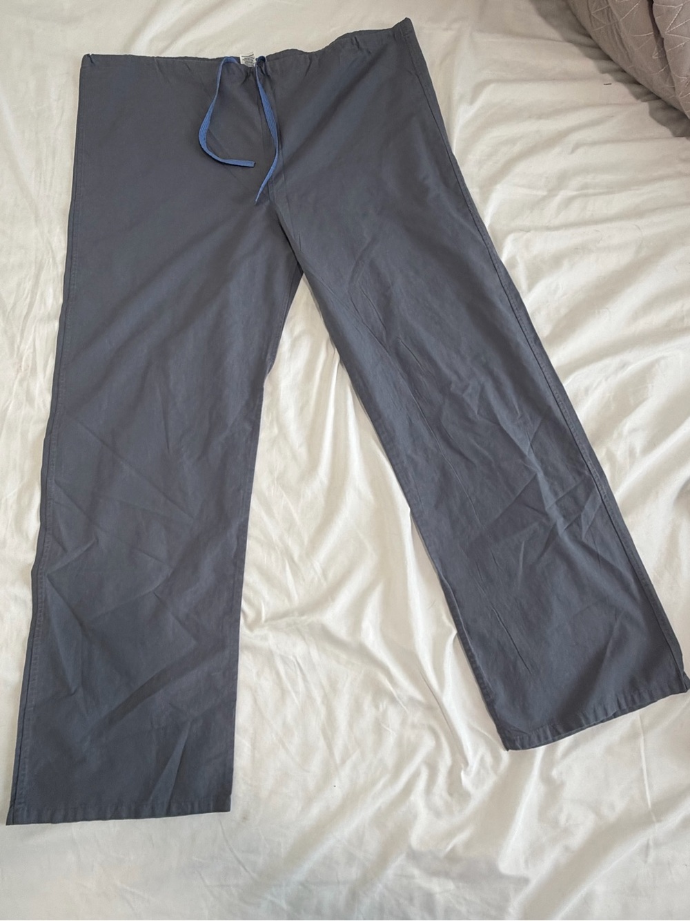 Men's Classic Gray Drawstring scrubs- Relaxed Fit